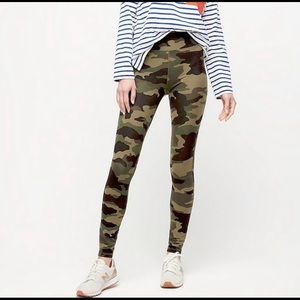 NWOT J. Crew Camo Leggings